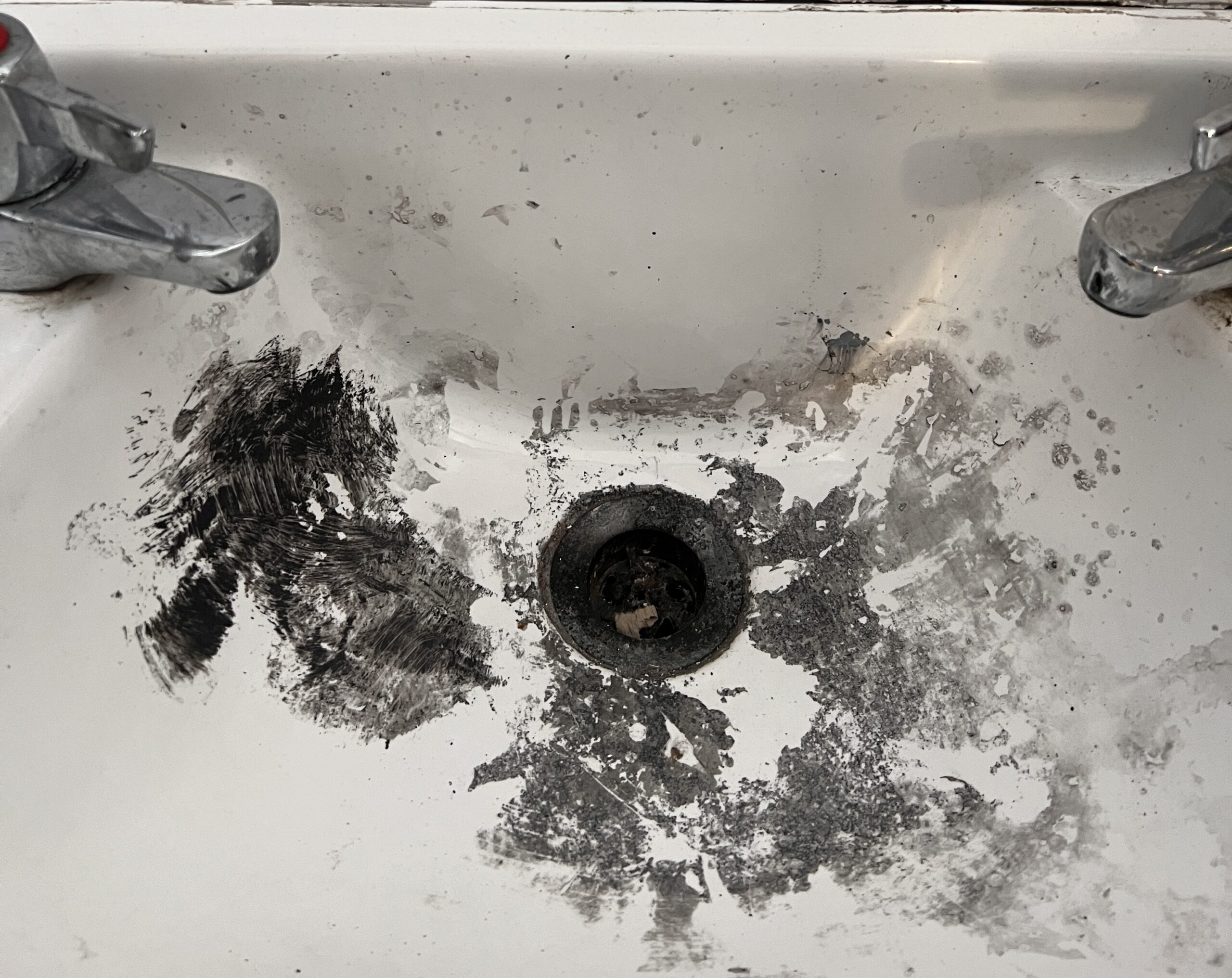 Before cleaning, commercial premises in Mid Sussex