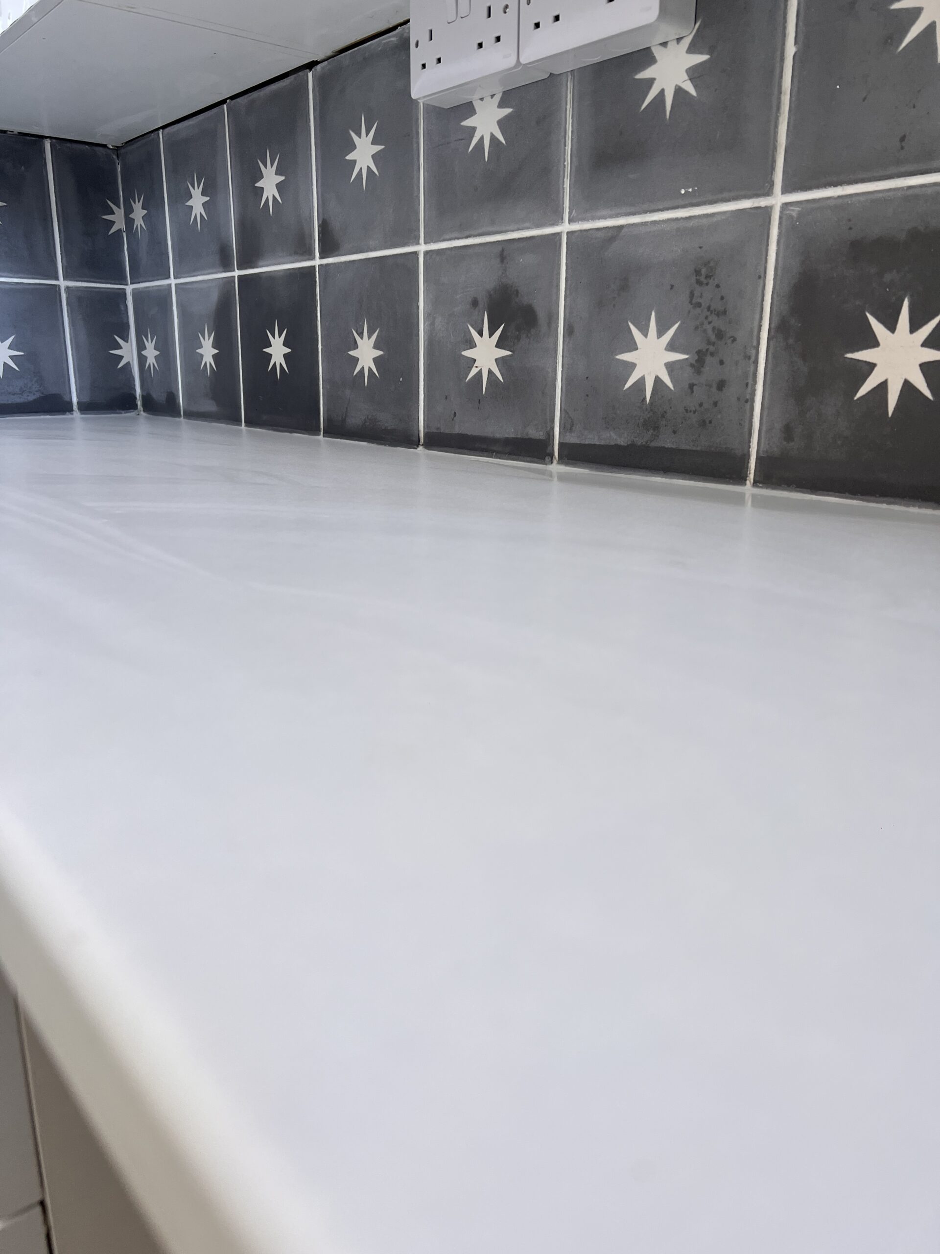 Kitchen worktop after cleaning by Clean & Co